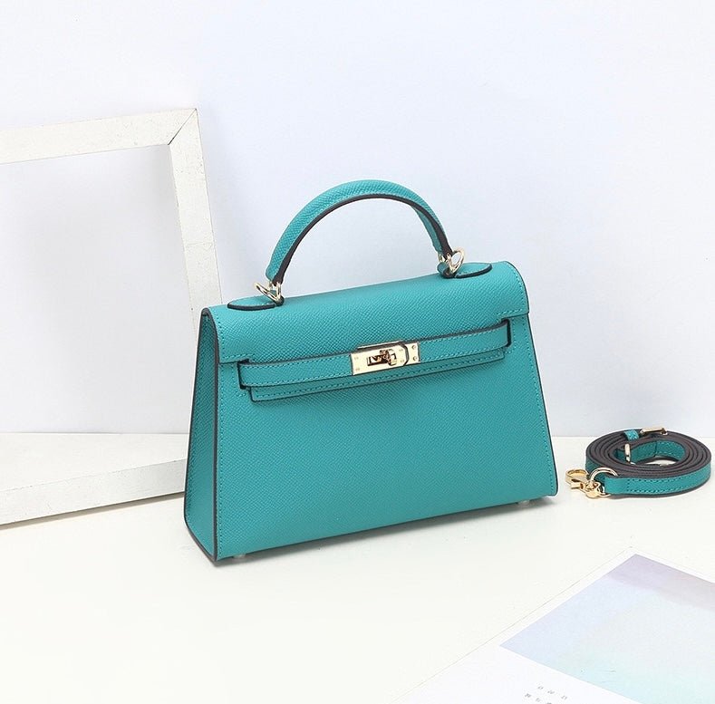 LONDON BAG Teal - Totes Luxe UK
