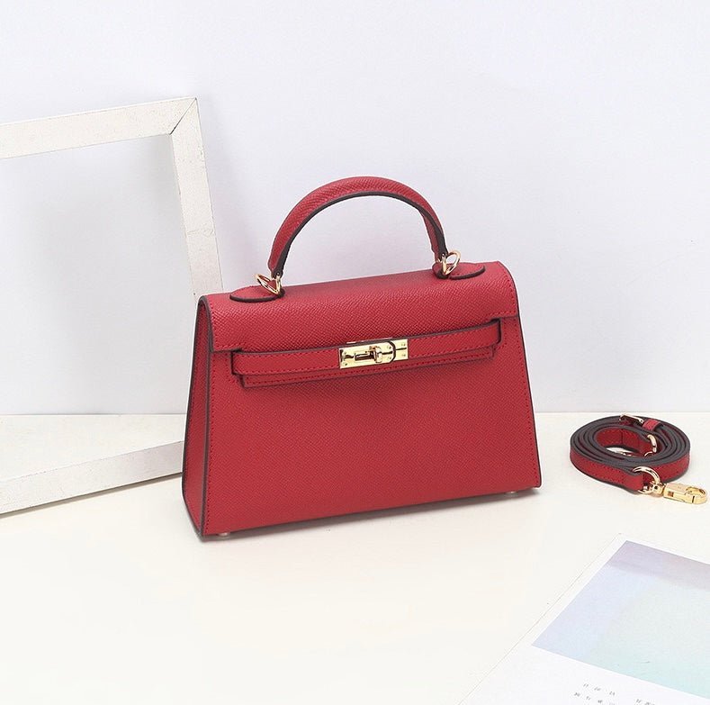 LONDON BAG - MINI Red - Totes Luxe UK